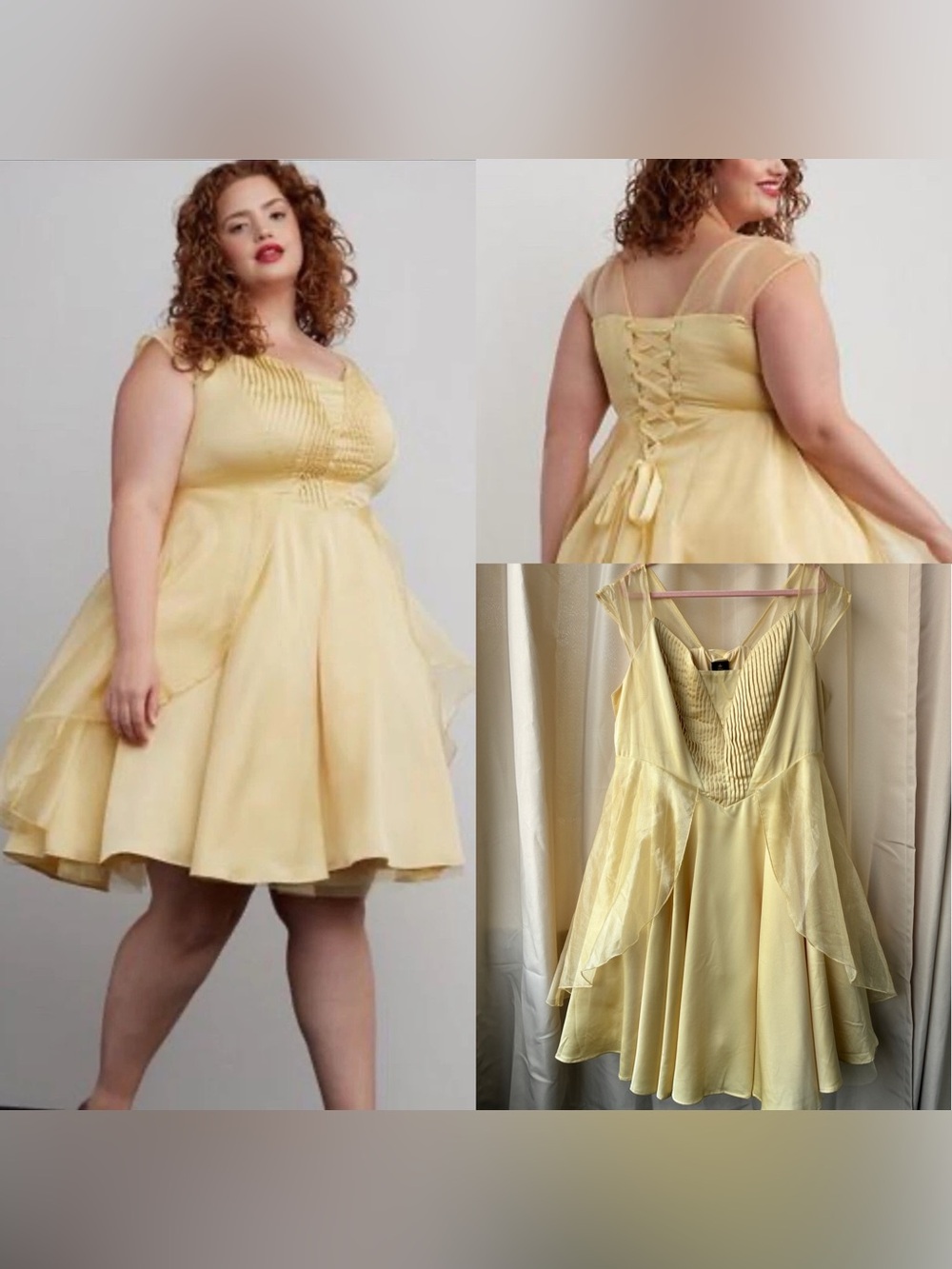Torrid Disney Princess Beauty And The Beast Belle Ball Dress Size 2X